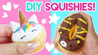 How to Make DIY Squishies No Memory Foam [upl. by Hennahane]