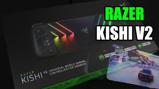 UNBOXING  RAZER KISHI V2 [upl. by Anehsak]