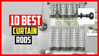 ✅Top 10 Best Curtain Rods in 2024 [upl. by Farrand176]