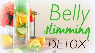 Natural Belly Slimming Detox Water Recipe [upl. by Chandless]