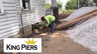 Foundation rebuild in Centerview [upl. by Culley]