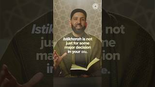 Add Istikhara To Your Daily Du‘a Routine  Dr Omar Suleiman [upl. by Ojadnama]