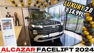 2024 Hyundai Alcazar Facelift Full Review  BEST VALUE FOR MONEY CAR  ₹15 Lakh [upl. by Keemahs]