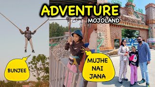 PAPA to Gaye 🤪 Adventure Rides at MOJOLAND Sonipat Delhi [upl. by Whiney]