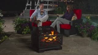 Pleasant Hearth OFW165S 26 Martin Fire Pit [upl. by Orban]