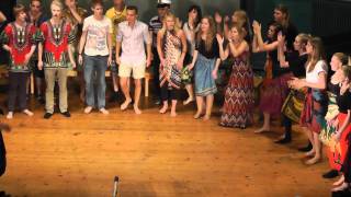 Shosholoza African Folk Song  Choir Performance by N3A of Kungsholmens Gymnasium 2011 [upl. by Onahpets]