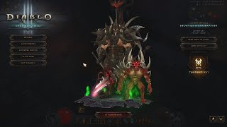 Diablo 3 273 PTR Season 26 TEST GR 128 Updated NEW Low Para Raekor Boulder Barb [upl. by Hassadah759]