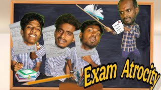 Exam atrocity 🤣  promo  exam paavangal 😂 comedy [upl. by Atsylac]