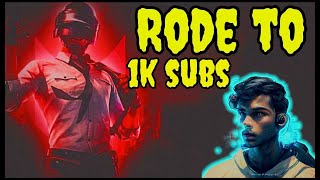 RODE TO 1K SUBS CHILL GAME PLAY  PUBG MOBILE 🔴Live OptimusYT BGMI pubglive pubgmobile [upl. by Brunn338]