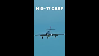 MiG17 CARF  giant scale jet turbine RC model jet rcjet aviationcz [upl. by Gnud634]