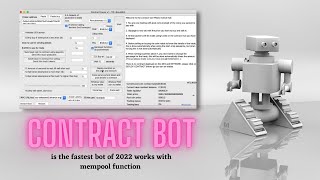 Contract Bot  Fastest Sniper bot of 2022  Aviddot [upl. by Giorgi]