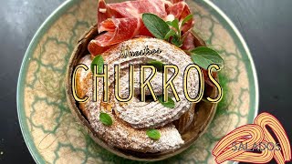 Receta de Churros Caseros Salados ¡Te van a encantar [upl. by Balcer371]