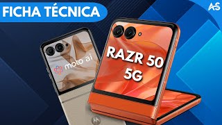 Motorola Razr 50 5G  Ficha Técnica [upl. by Sykes]