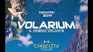 Volarium  Il Cinema Volante  Cinecittà World  Novità 2019 [upl. by Nad]