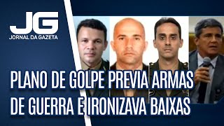 PF diz que plano de golpe previa armas de guerra e ironizava baixas [upl. by Hubert]