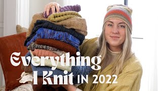 Everything I knit amp sewed in 2022 [upl. by Reddin457]