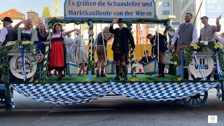 Oktoberfest 2024  Einzug der Wiesenwirte [upl. by Dunson268]