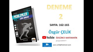 HÄ±z ve Renk TYT Problem DENEMELER2 sayfa 162165 [upl. by Peppel]