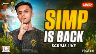 GodLSIMP is Back  Scrims with GodLike💛 [upl. by Georges]