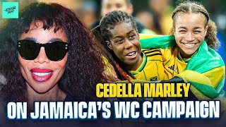 Cedella Marley on Jamaicas fairytale World Cup amp how she made dreams reality 🙌 [upl. by Kaleena]