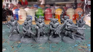 Converting amp Kitbashing Inquisitorial Stormtroopers Making A Unit For Warhammer 40000  Hobby Chat [upl. by Cruce104]