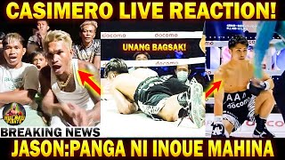 CASIMERO NAPAHIYAW SA UNANG BAGSAK NI INOUE  casimero latest fights [upl. by Aryas]