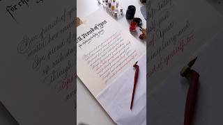 Copperplate script shorts youtubeshorts viralvideo [upl. by Johann292]