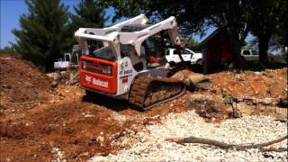 Andy Frisella operating Bobcat T870 [upl. by Ahpla]