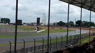 Silverstone 2019 Woodcote A seat 138 Verstappen vs Leclerc [upl. by Aivad820]