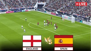 🔴LIVE  ENGLAND vs SPAIN UEFA EURO 2024 I THE FINAL MATCH I eFOOTBAL PES 21 GAMEPLAY SIMULATION [upl. by Denman]