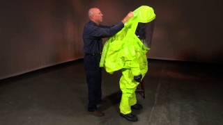 Doffing Level A and Level B DuPont™ Tychem® Encapsulated Suits [upl. by Les692]