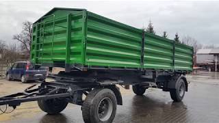 Zabudowa BDF kiprowanie przyczepy 20 ton 75mx25mx12m  Zychar [upl. by Acired]