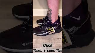 Nike Trail 4 gore Tex waterproof “react midsole” nike trail4 sneakerhead goretex nikerreact [upl. by Marciano]