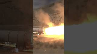 NASA’s FullScale Space Launch System Rocket Booster Test [upl. by Corri]