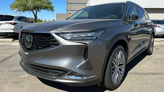 2024 Acura MDX Advance  Liquid Carbon Metallic  Espresso Interior  Walkaround [upl. by Olegnaed]