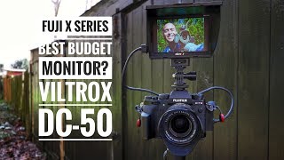 Fuji X Series Best Budget HDMI Monitor  Andoer Viltrox DC50 [upl. by Eleon990]