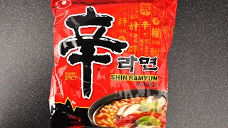 Nongshim Shin Ramyun Noodle Gourmet Spicy  Made In Korea  Instant Noodles [upl. by Buford]