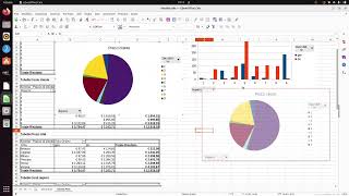 LibreOffice Calc 16 creare una dashboard [upl. by Reprah570]