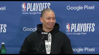 Tyronn LUE PostGame Interview  Dallas Mavericks vs LA Clippers [upl. by Asela]