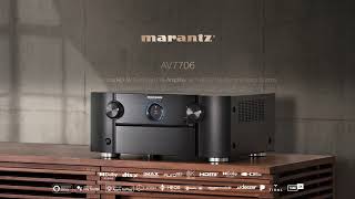 Marantz — Introducing the AV7706 Preamplifier [upl. by Pierce797]