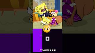 Poor SpongeBob and Sandy 2 😭😭😭😭😭  duckygames7540  Bouncing Square spongebob [upl. by Godred]