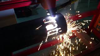 Cnc plasma tube cutter controlled by Linuxcnc [upl. by Hoppe187]