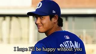 quotWrote you a letterquotshoheiohtani dodgers [upl. by Anialam]