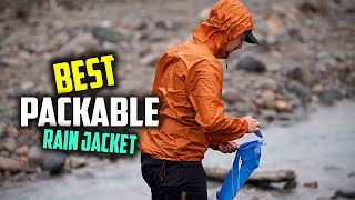 Top 5 Best Packable Rain Jackets for TravelBikepackingRunningCycling amp Hunting Review 2023 [upl. by Hephzibah770]