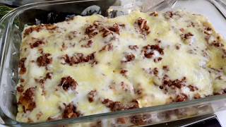 Cheesy lasagna super easy na recipe [upl. by Akela]