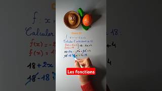 Les fonctions  calculer un antécédent maths college shorts [upl. by Selia]