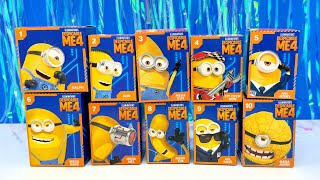 Happy Meal  DESPICABLE ME 4  McDonalds Toy Collection MEGA MINIONS 2024  Unboxing [upl. by Ainoet]