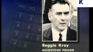 March 1995 Reggie Kray Telephone Interview Archive Footage [upl. by Marcelline]