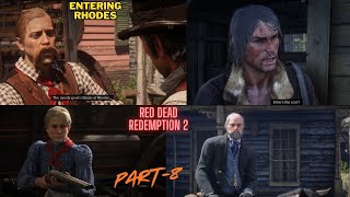 Entering Rhodes  Red Dead Redemption 2 [upl. by Miehar398]