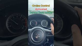 Activate Cruise Control in Baleno Base model and all Maruti Cars shorts trendingreels viral [upl. by Reiser]